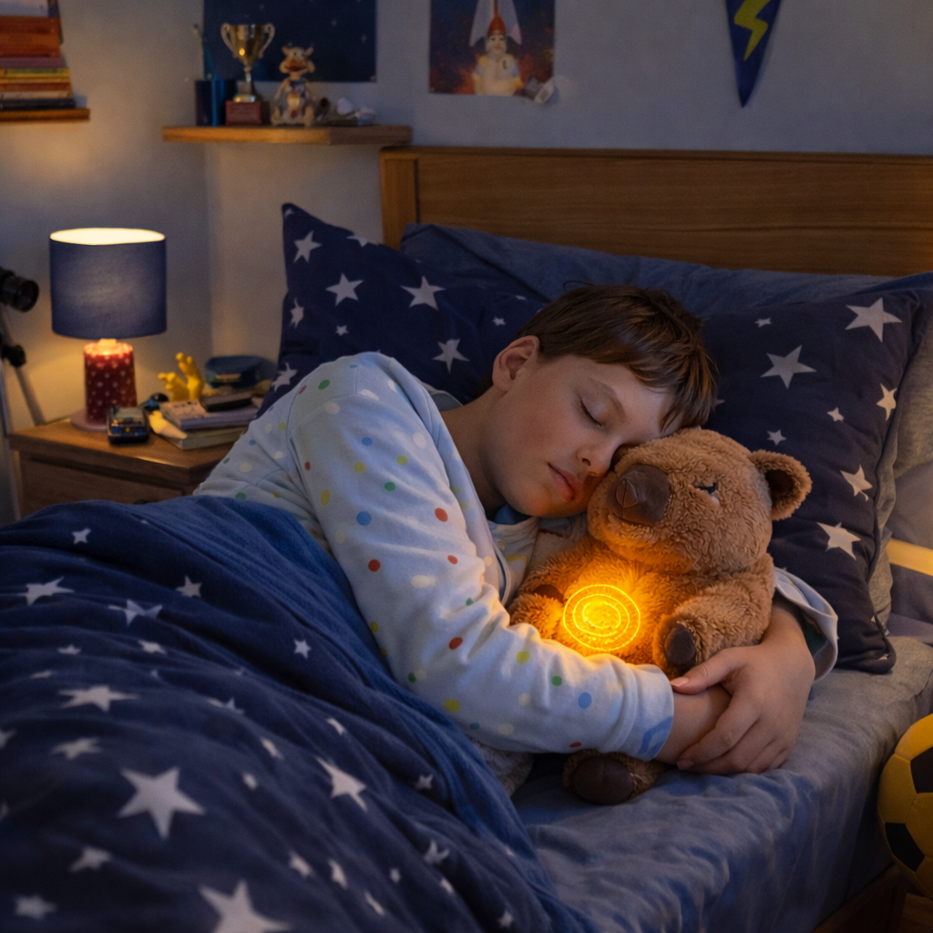 Breathing Calm Plush lights of the galaxy