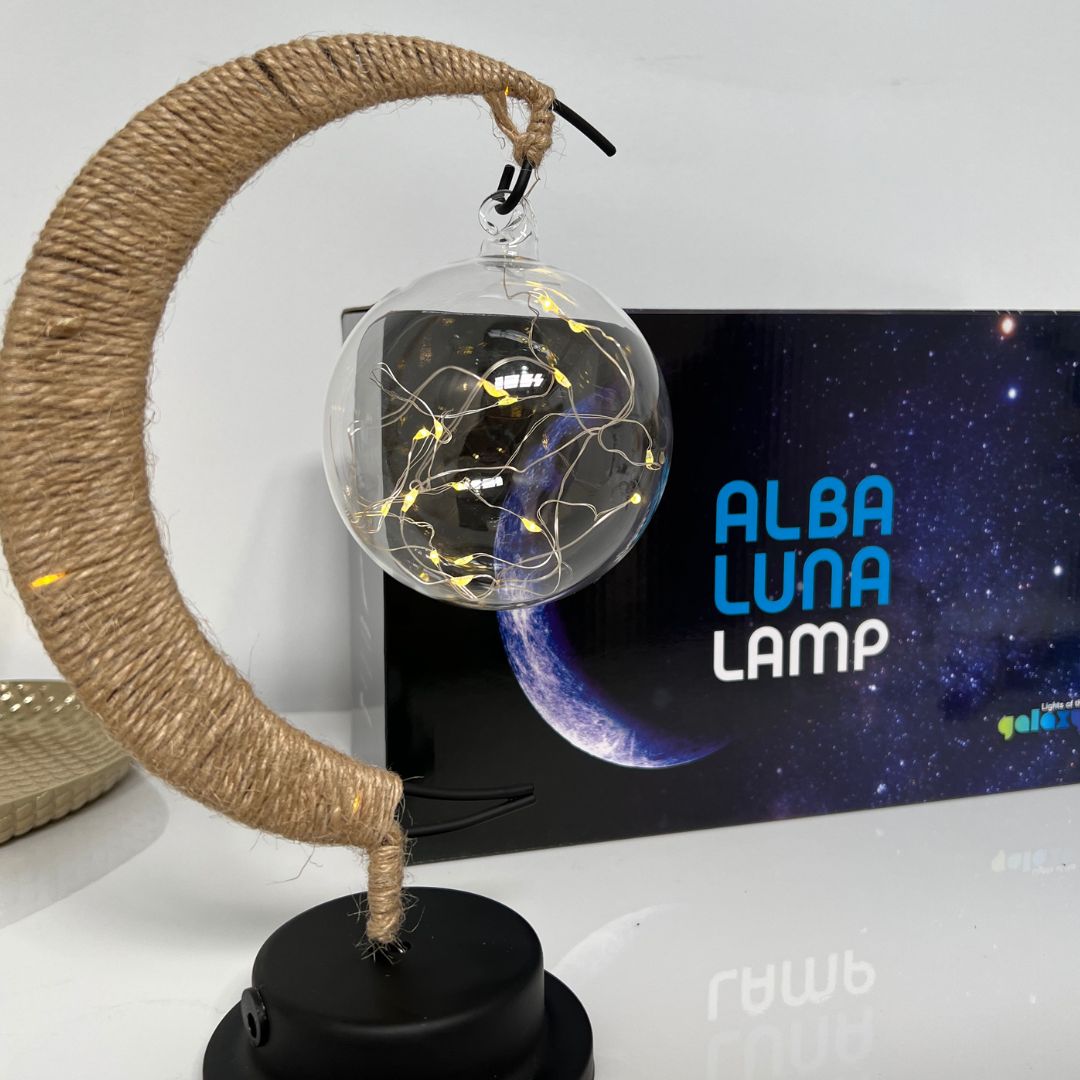 Alba Luna Lamp lights of the galaxy