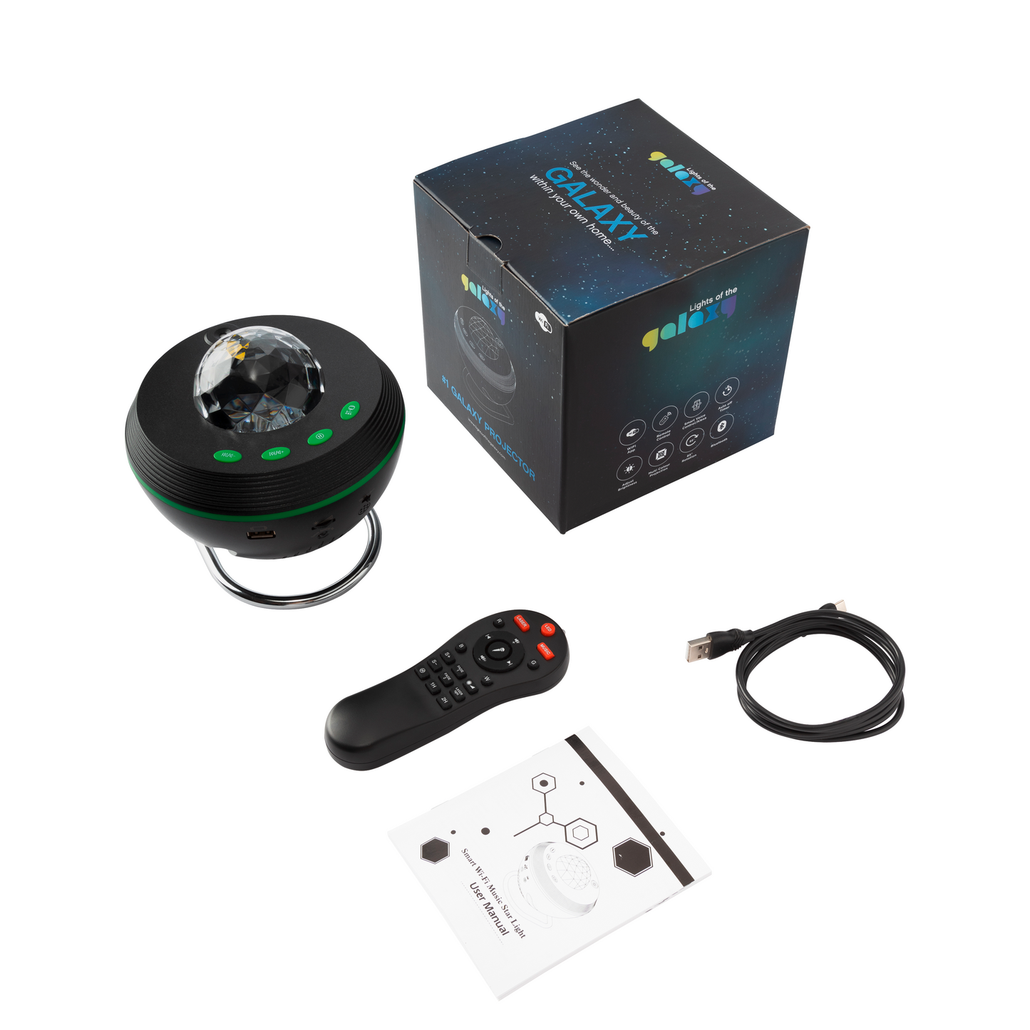 Smart WIFI Lights of the Galaxy Projector lights of the galaxy